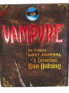 Vampyre The Terrifing Lost Journal of Cornelius Van Helsing Popup Hardcover Book
